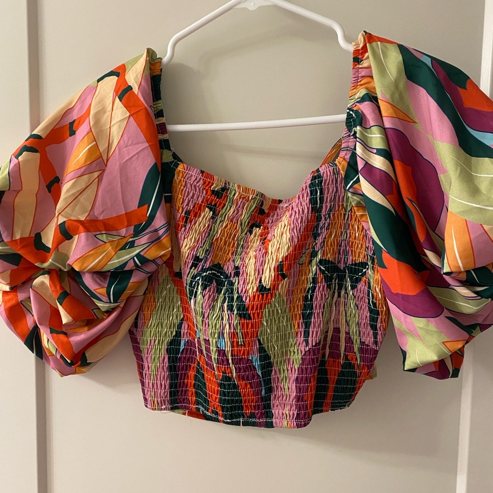 Tropical Crop Top